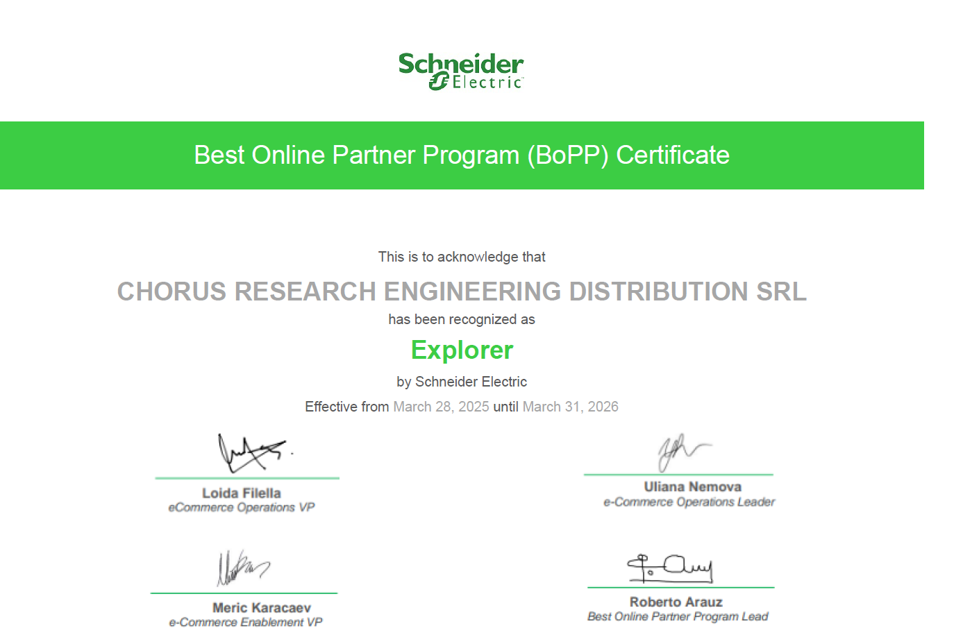 Anexa Certificat 